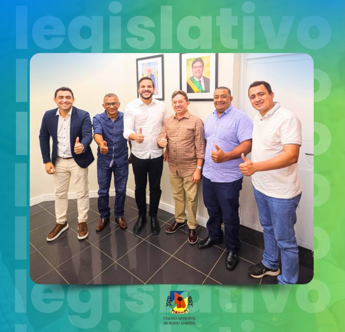 Câmara Municipal de Eliseu Martins realiza reunião legislativa com assessor do Governo do Estado
